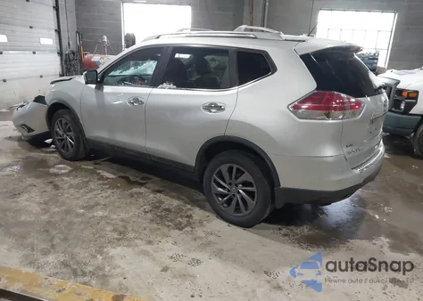 2016 Nissan Rogue Sl из США, поврежденный, VIN 5N1AT2MV4GC783566